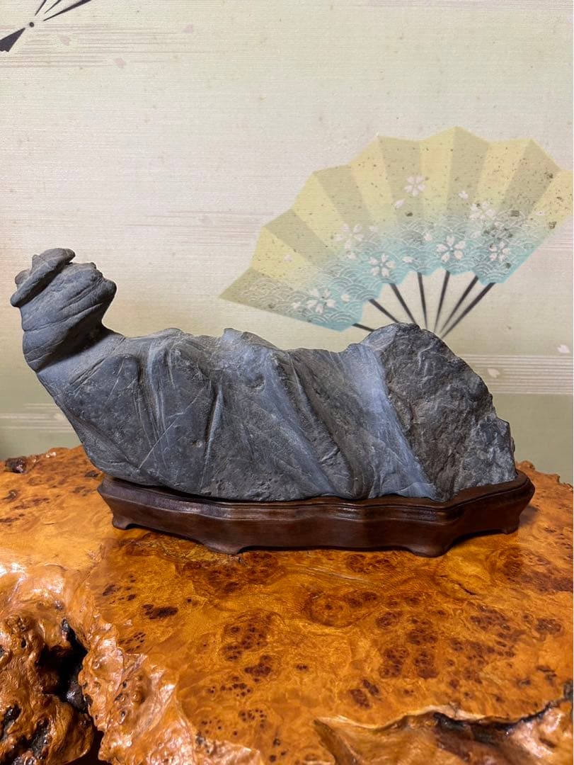 金山産　姿石　ラクダ
