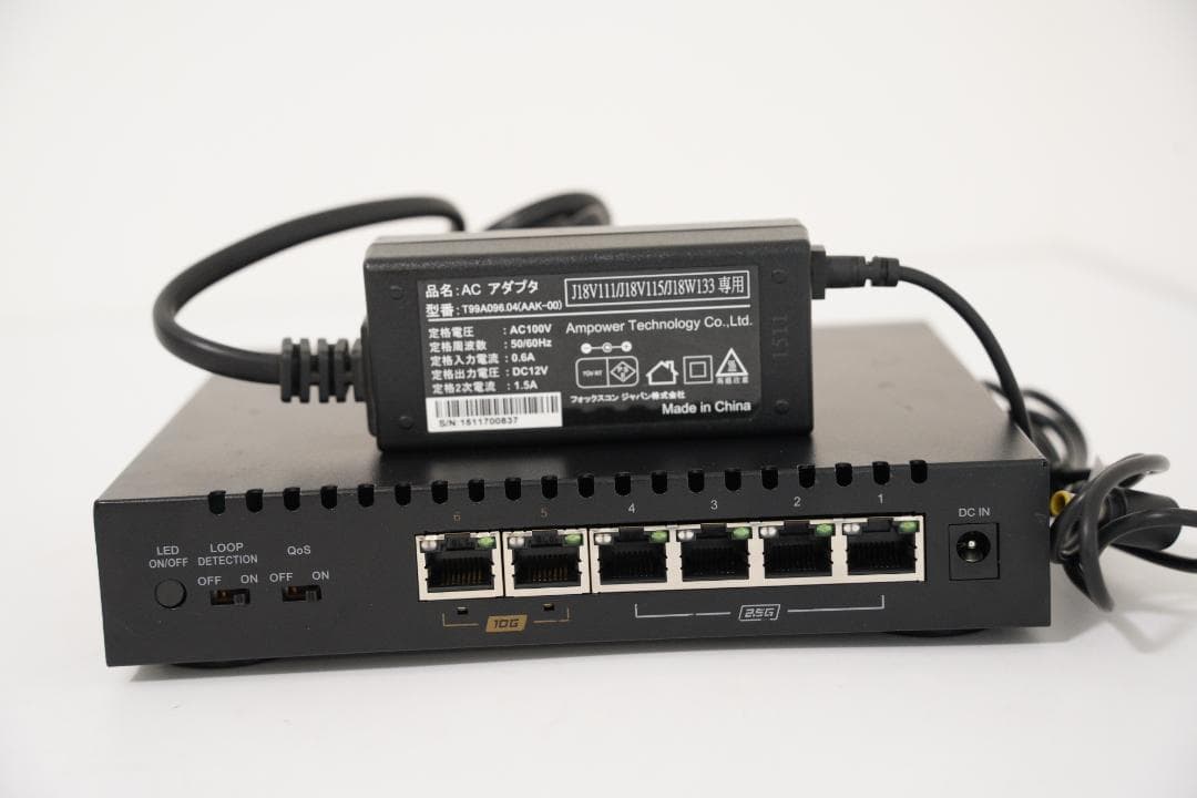 バッファロー 10/2.5GbE対応 スイッチングハブ LXW-10G2/2G4