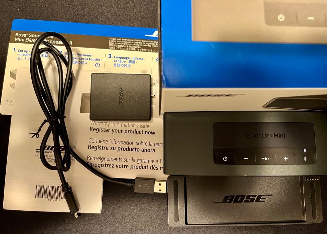 美品 BOSE SoundLink Mini Ⅱ ワイヤレススピーカー