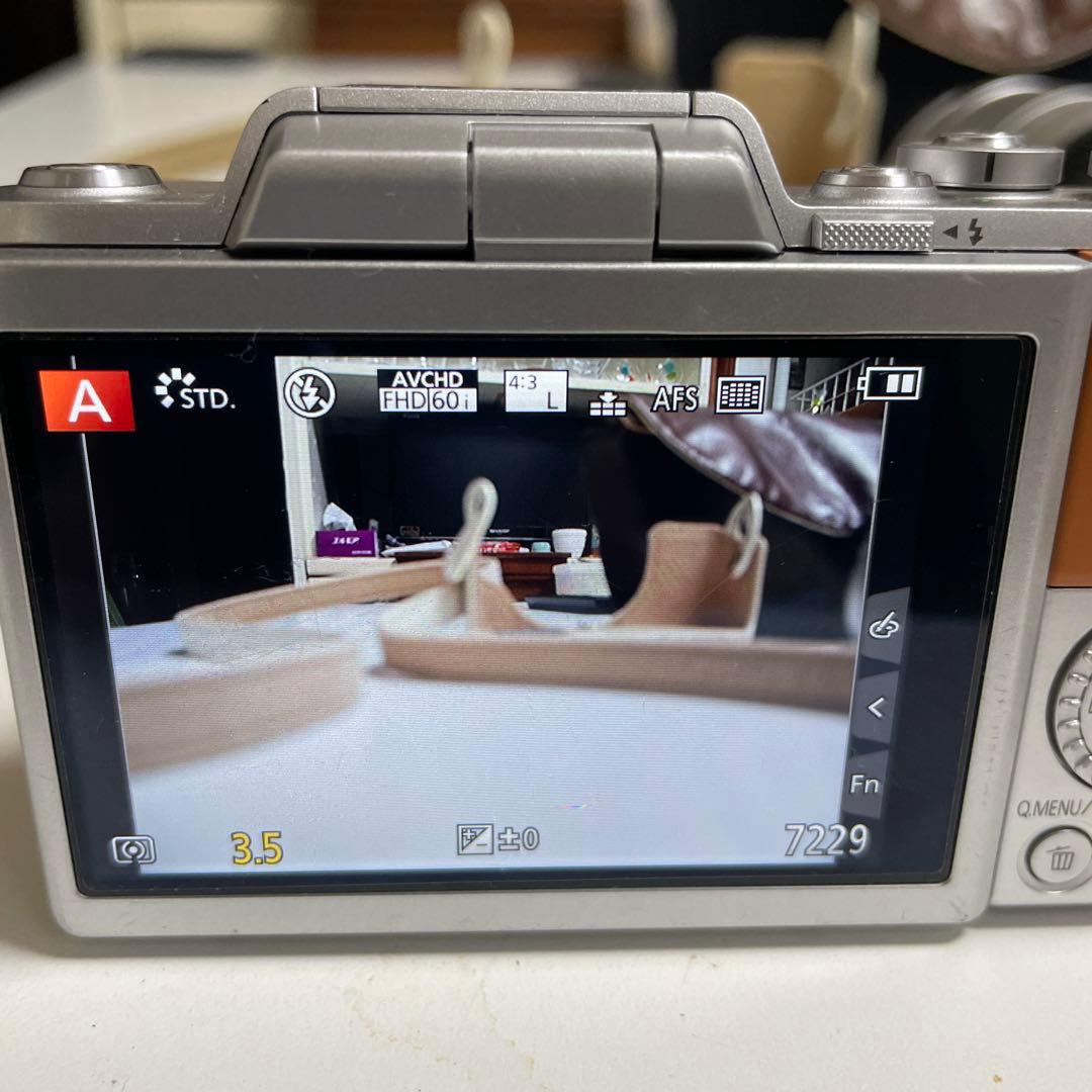 LUMIX G ダブルレンズ　ブラウンDMC-GF7