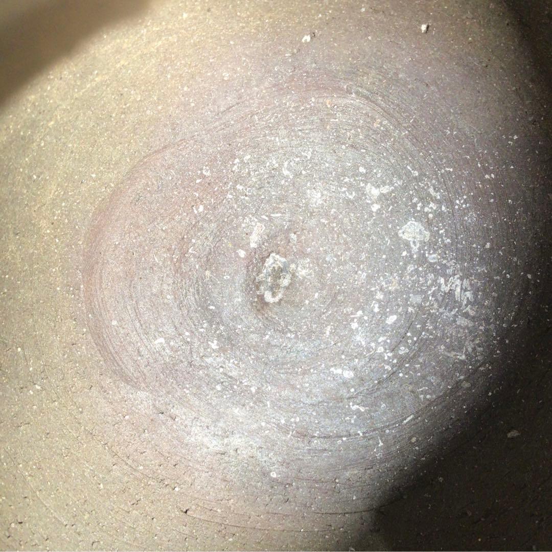 Ｎ５７３　水指　『園部玄哉造』『南蛮手』『袋形水指』　共箱　茶道具