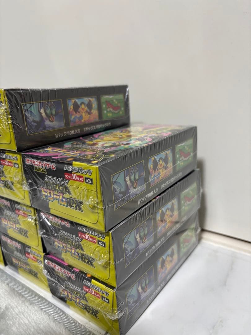 ポケモンカードゲームMEGAドリームEX10BOX 新品未開封正規品シュリンク付