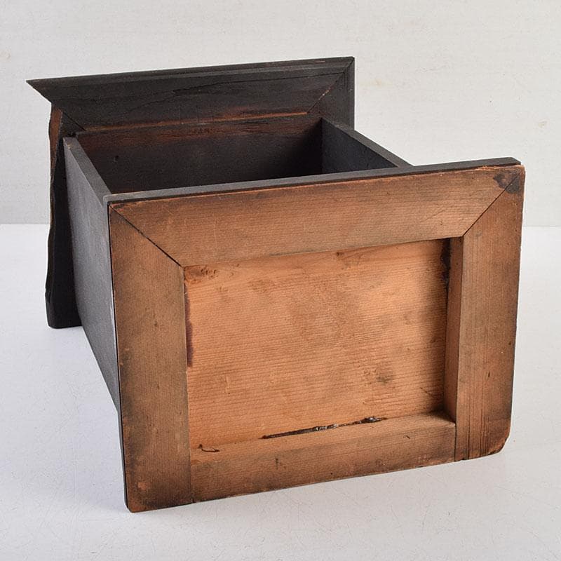 仏教美術　玉眼入　木彫　攝刕能勢妙見山像　仏像　置物　厨子付　V　R9559