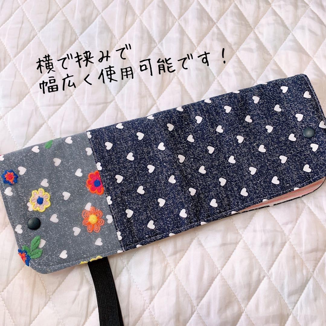 1.スワドルダブルガーゼ　よだれカバー ハンドメイド エルゴ用 ベビービョルン