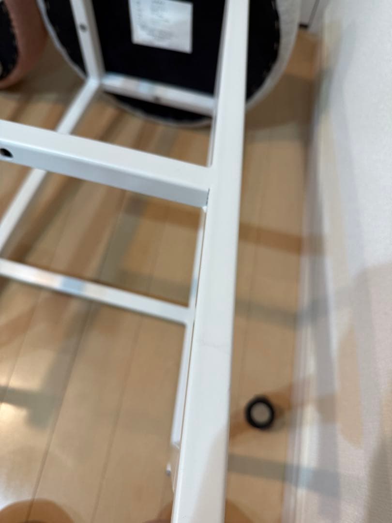 【ホワイトのみ】フランフラン　リトモ　ハイチェア ホワイト