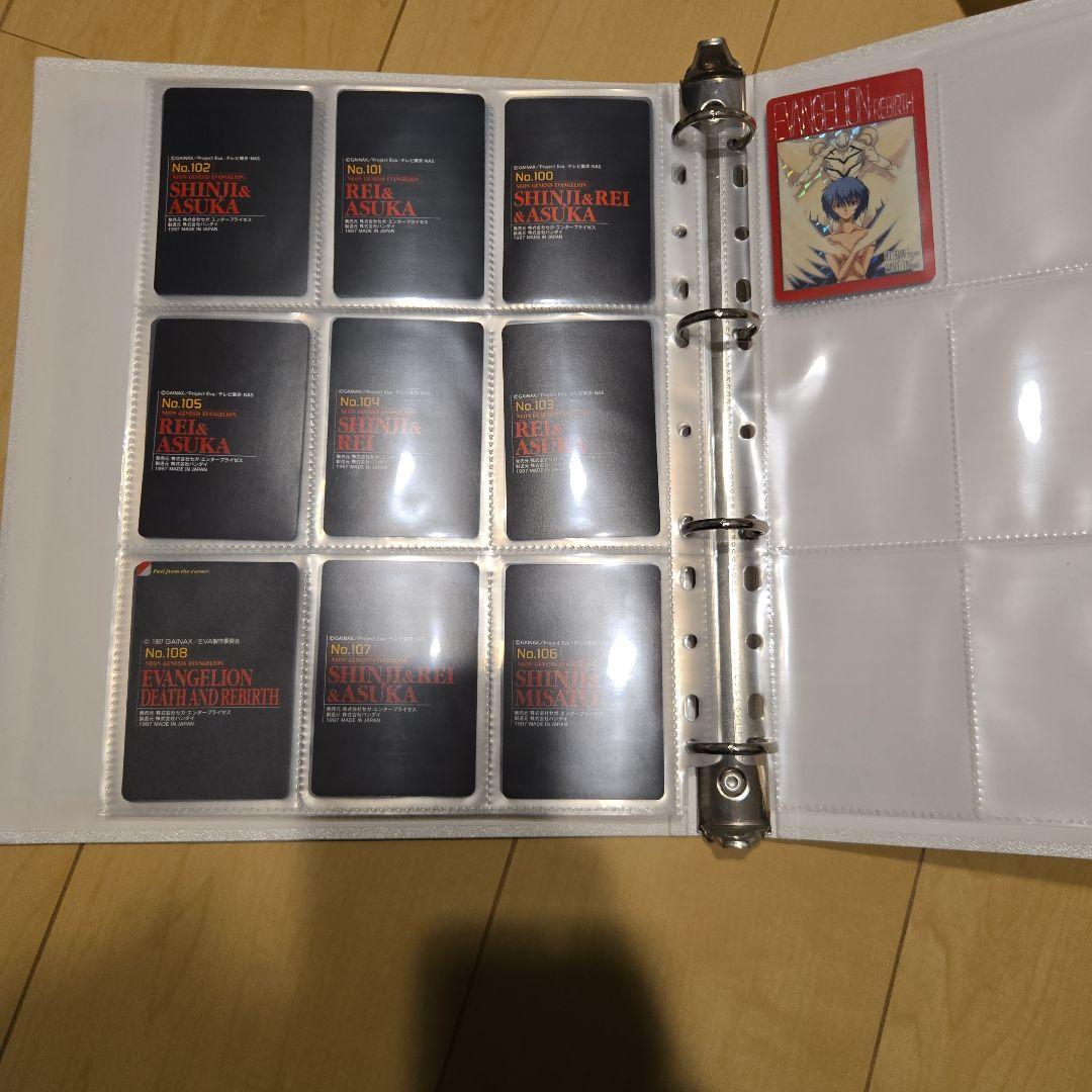 カード　トレカ　初版エヴァンゲリオンカードダス 01〜108コンプ
