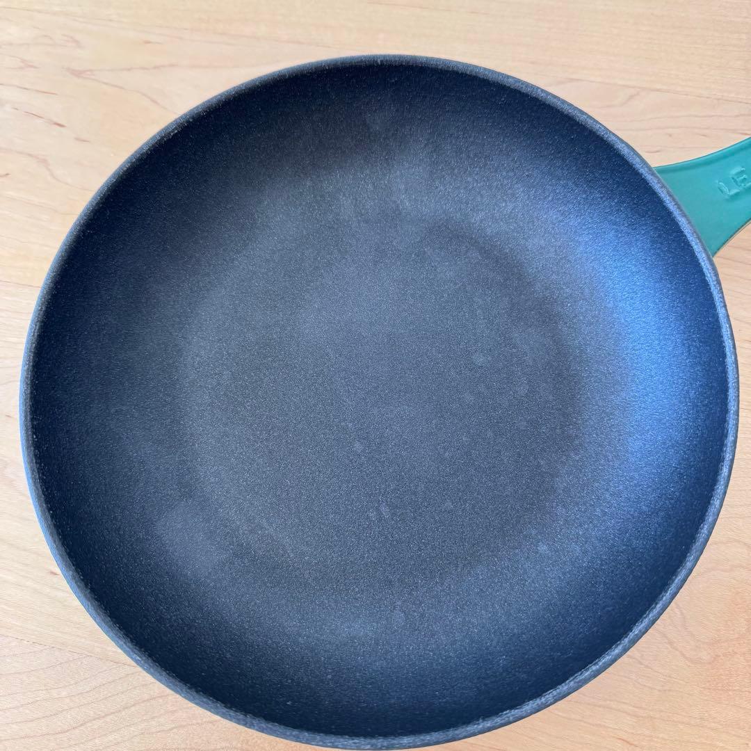 LE CREUSET スキレット グリーン 緑 約20cm