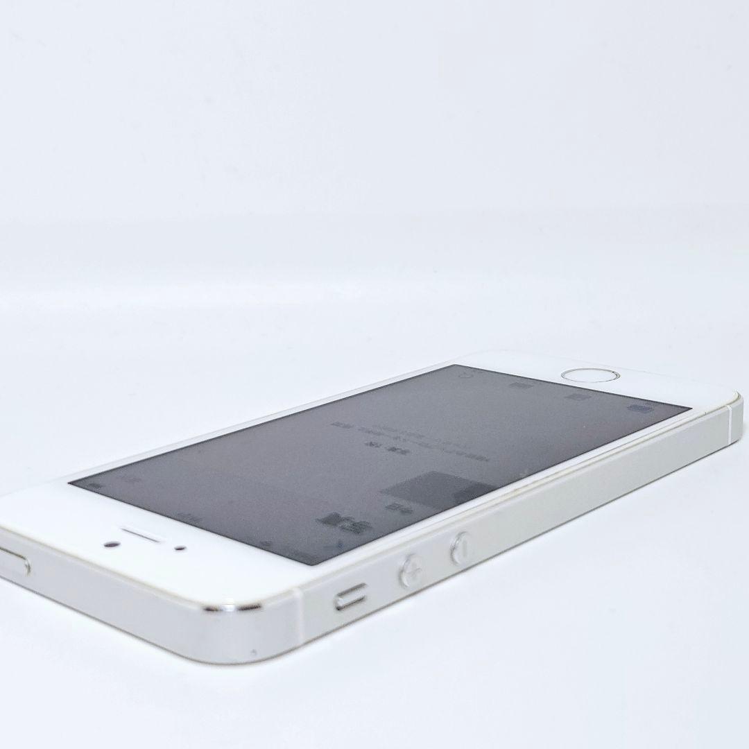 美品 動作品 iPhone5s 32GB シルバー 本体 ME336J/A