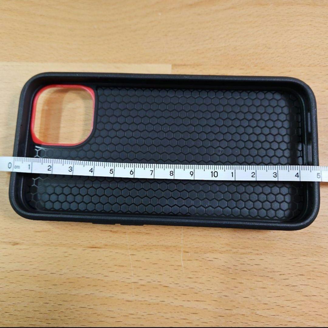 スマホケースカバー・iPhone14用 ケース スタンド機能 一体型リング付