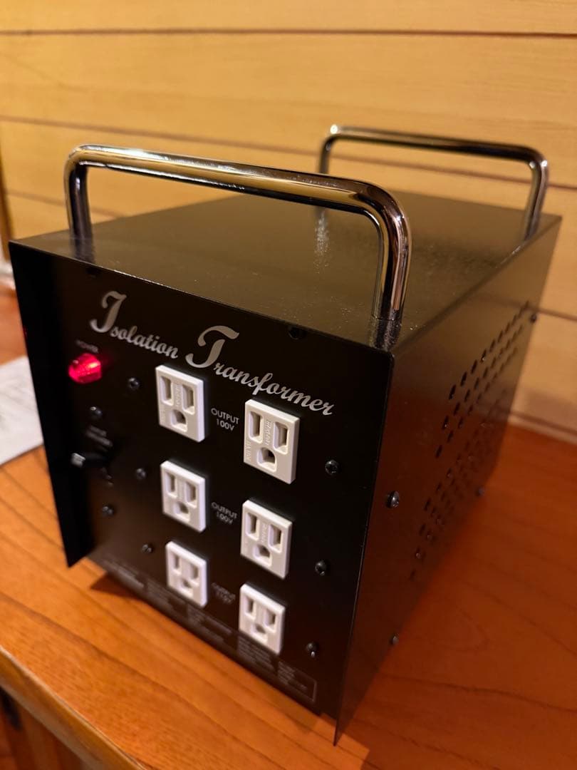 アイソレーション電源トランス 1000W 100V専用 オーディオ プロケーブル