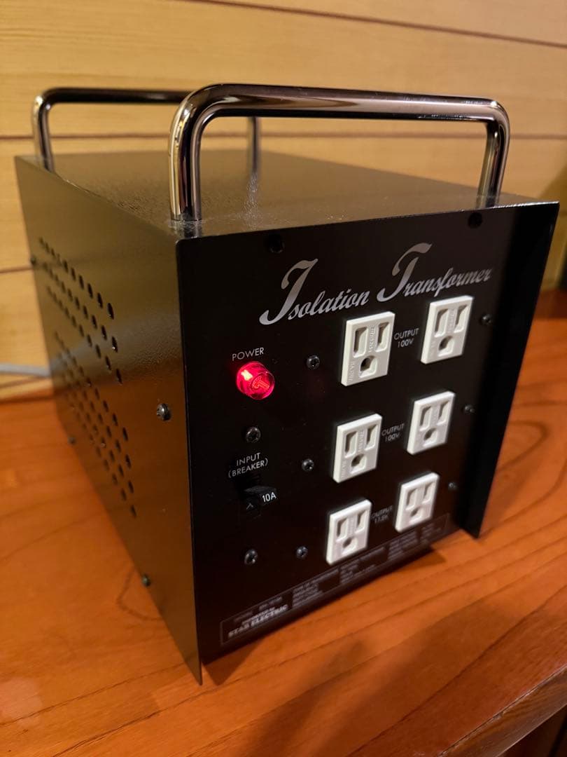 アイソレーション電源トランス 1000W 100V専用 オーディオ プロケーブル