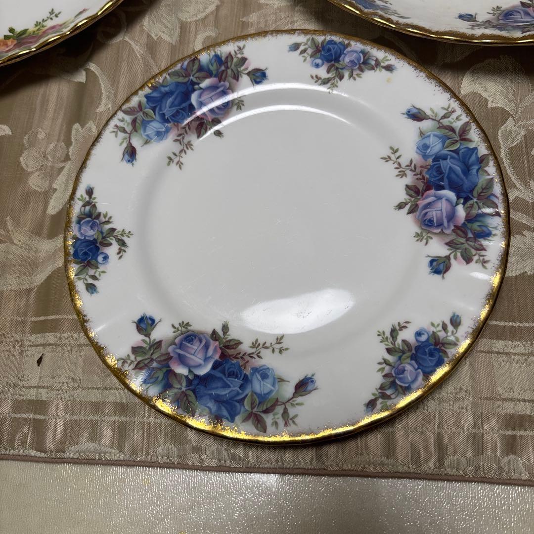 輸入雑貨店にて購入　オールドカントリーローズ　ロイヤルアルバート皿