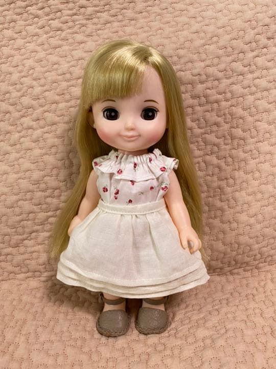 ハンドメイド　ソランちゃんの靴　本革　トープ