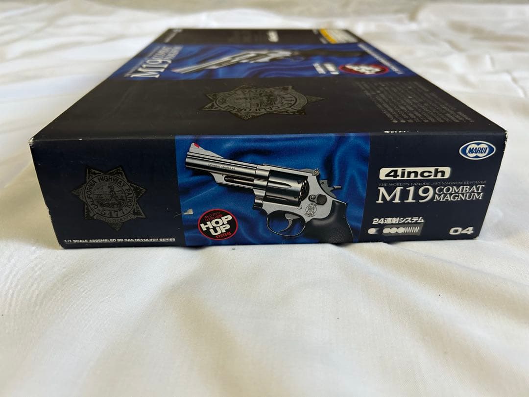 M19 COMBAT MAGNUM 4inch ガスリボルバー