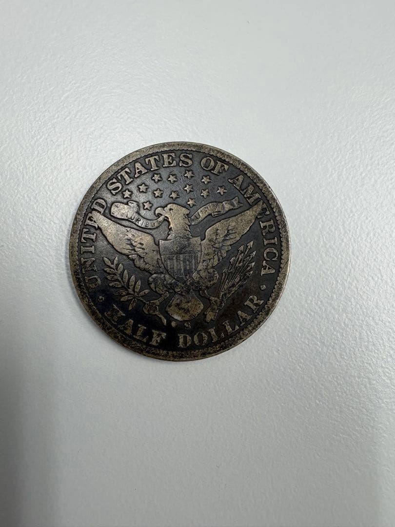 1903年 ハーフダラー  50セント　銀貨