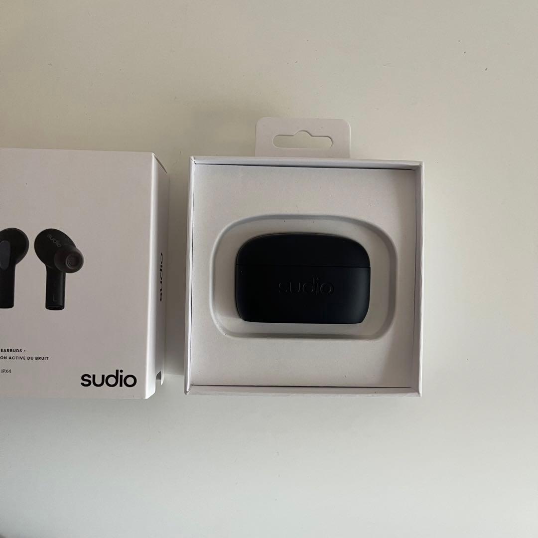 sudio E3 ブラック ワイヤレスイヤホン