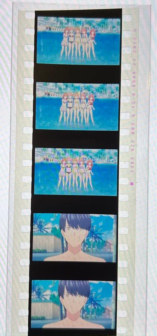 五等分の花嫁　映画　入場者特典　フィルム