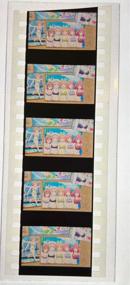 五等分の花嫁　映画　入場者特典　フィルム