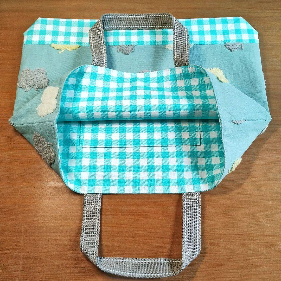 フワフワちょうちょ刺繍の入園セット　4点