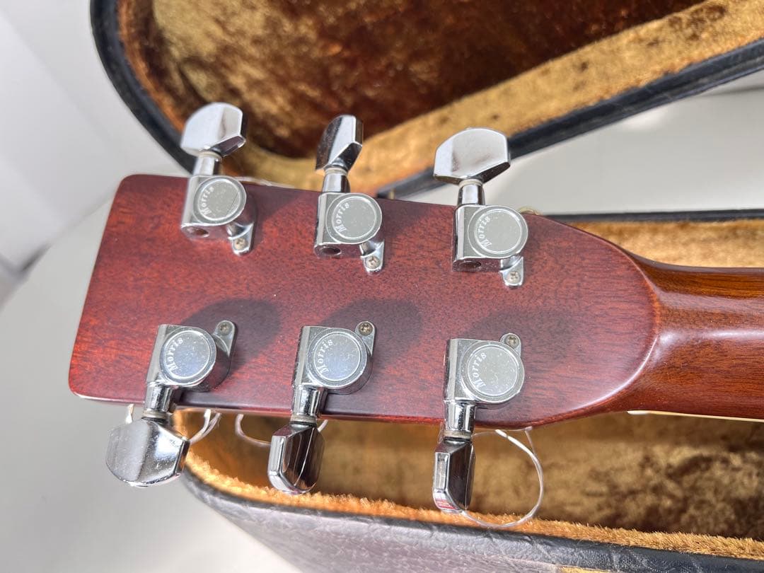 Morris モーリス⭐️W-30アコースティック　付属品とハードケース付き