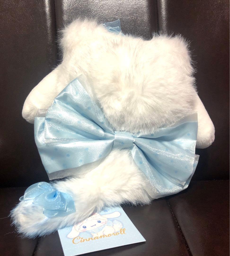 サンリオ　ミルキーこねこデザイン　ぬいぐるみ　シナモロール　シナモンロール
