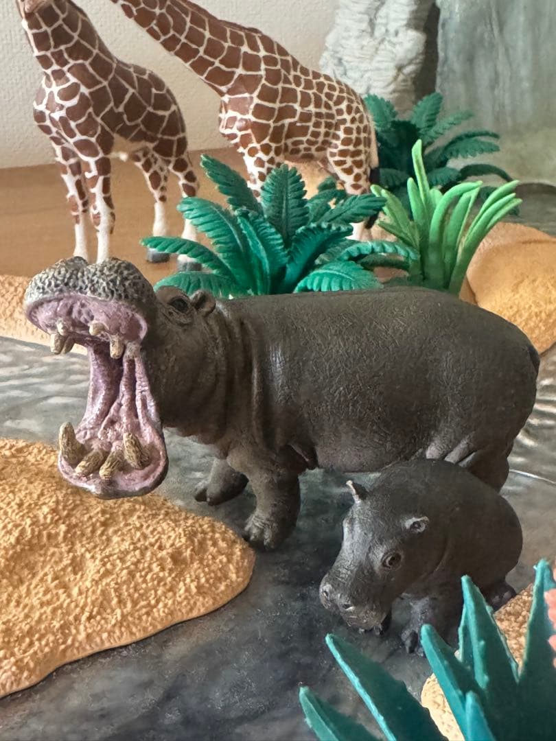 シュライヒ　水飲み場での大冒険！サバンナ・ビッグセット　42321