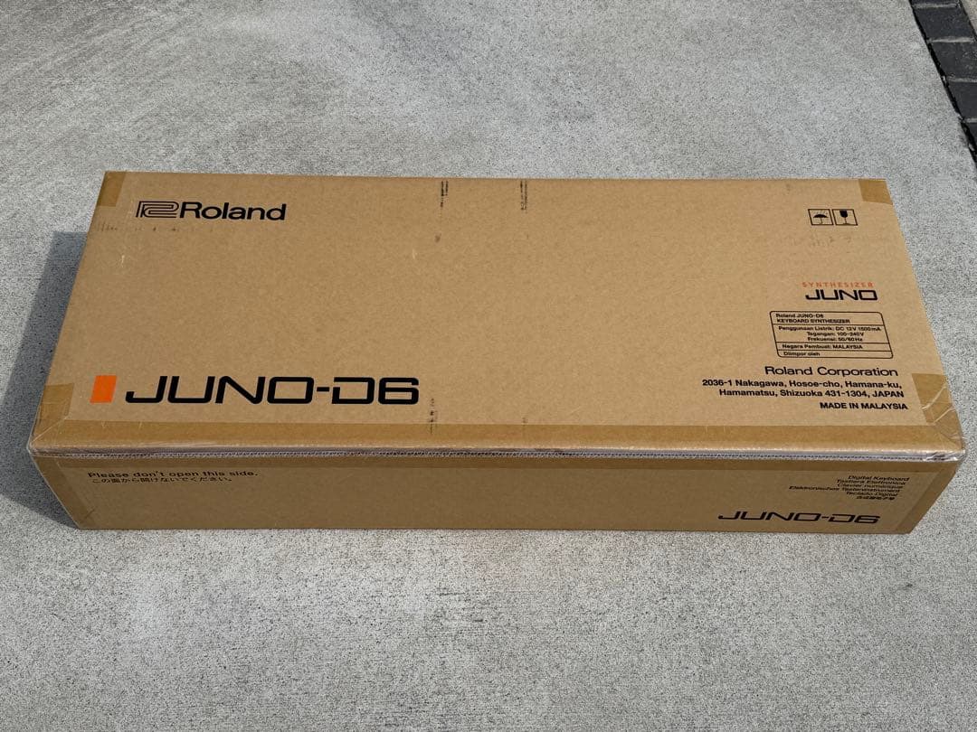 ROLAND JUNO-D6《最新》 61鍵盤 シンセサイザー