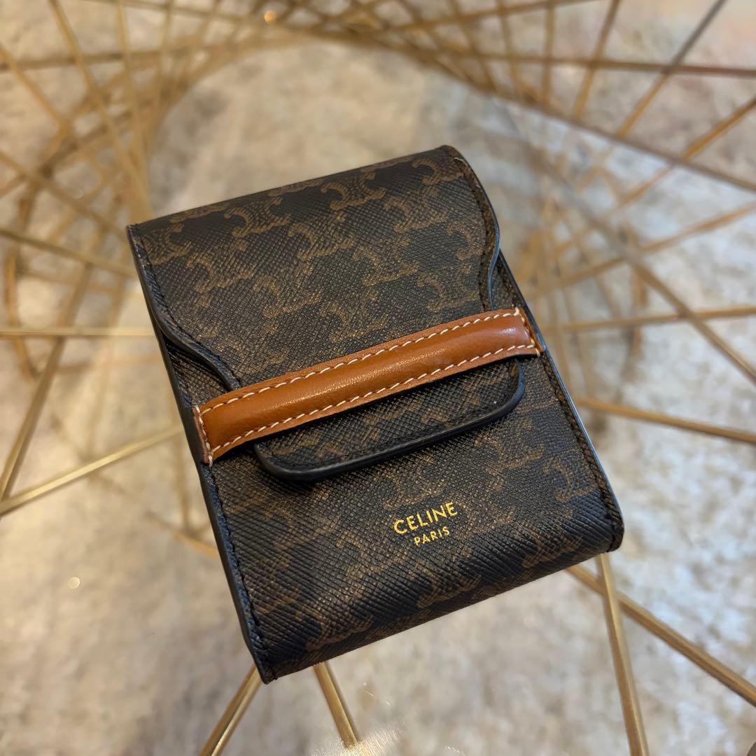 CELINE ケース付きトランプカード/トリオンフキャンバス&ラムスキン