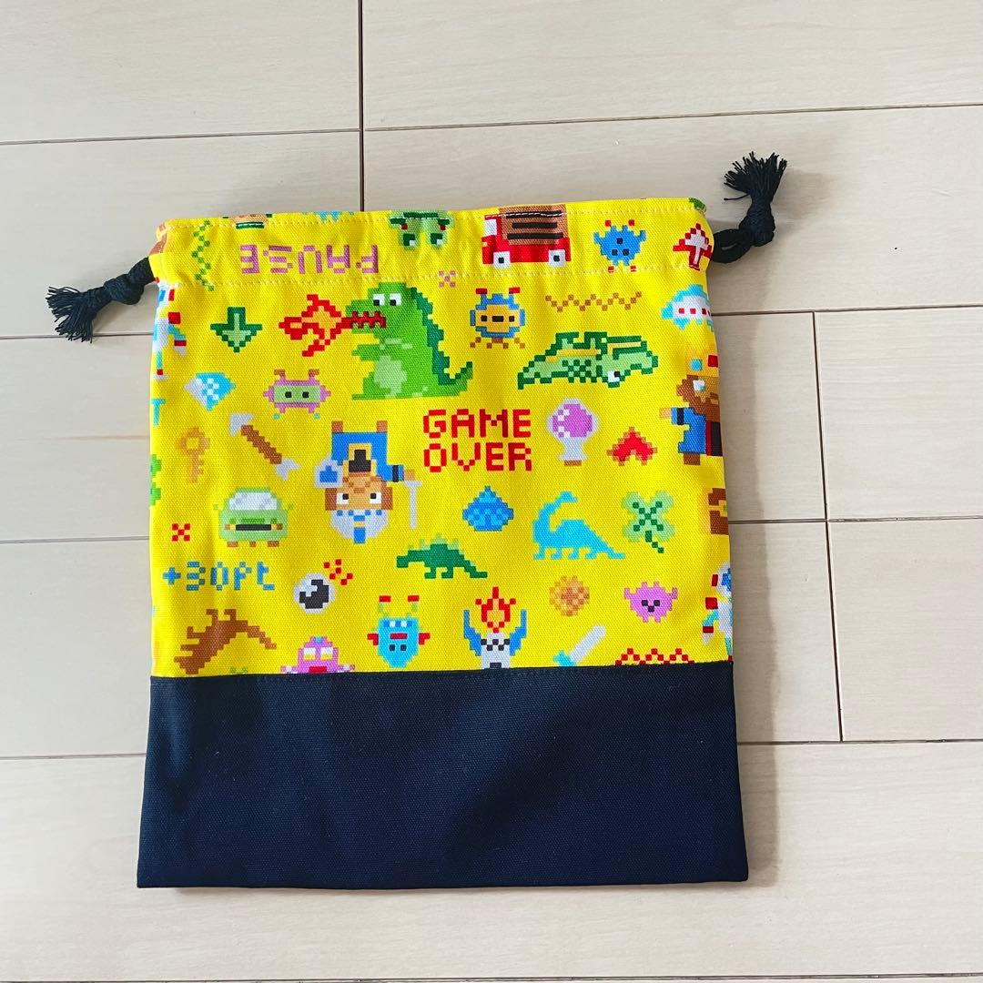 入園入学6セット　ゲーム　イエロー　ハンドメイド15