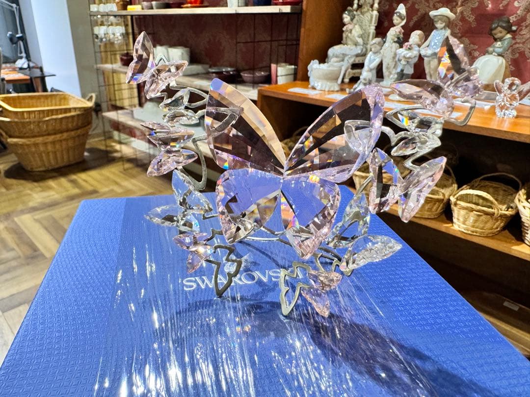 B5003【SWAROVSKI】バタフライ ロザリン