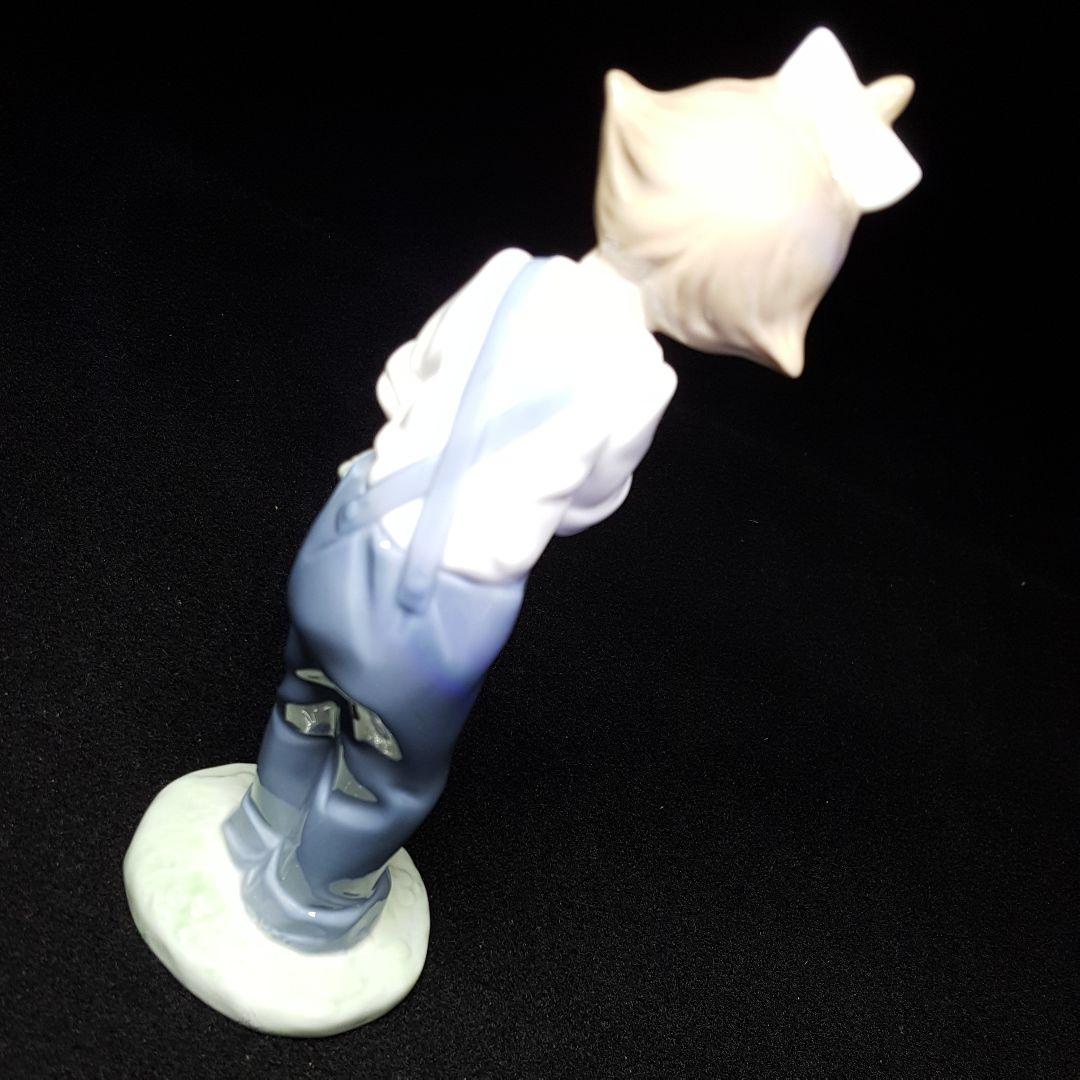 【リアドロ】NAO　人形を抱いた少女　ハンドメイド　陶器　完品　スペイン製