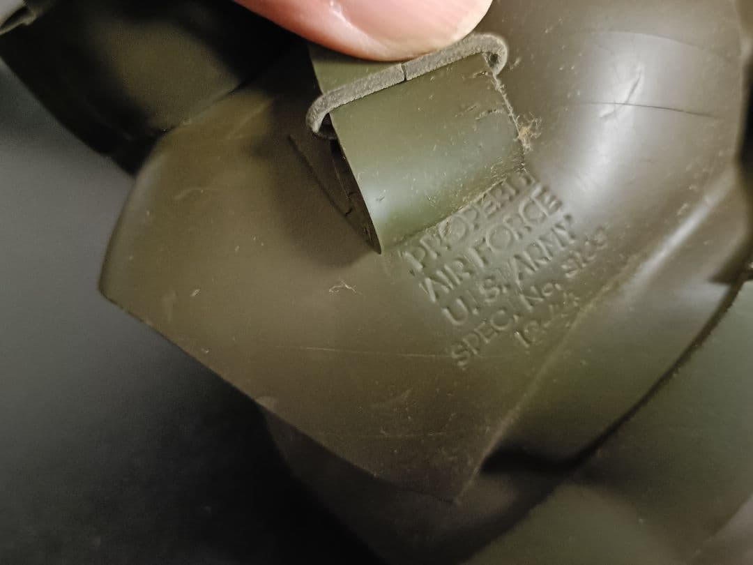 米軍実物 H-4ヘルメット A-14酸素マスクセット 陸軍航空隊 フルセット