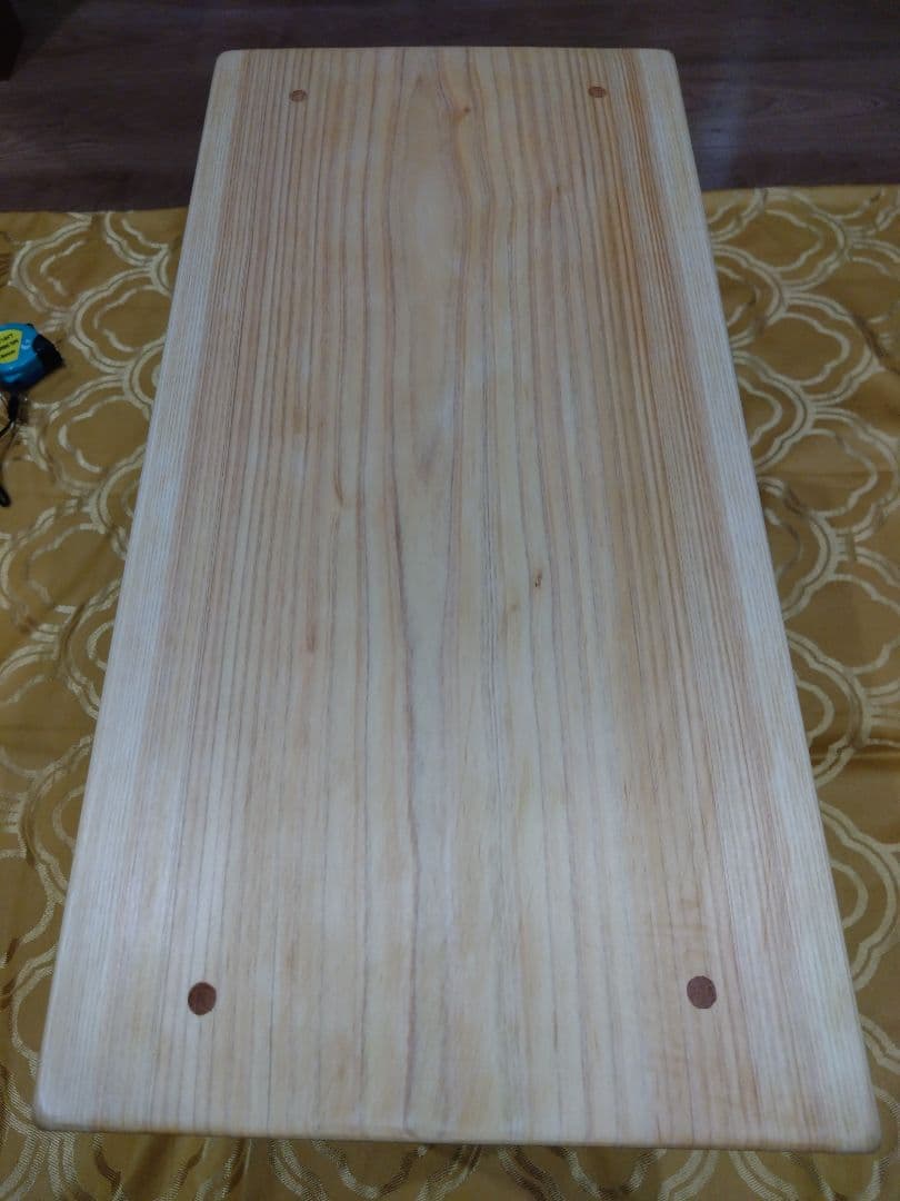 檜の椅子(82）値下げ❕座面に節がなく広くて大変座りやすい❕座面等つるつる仕上げ