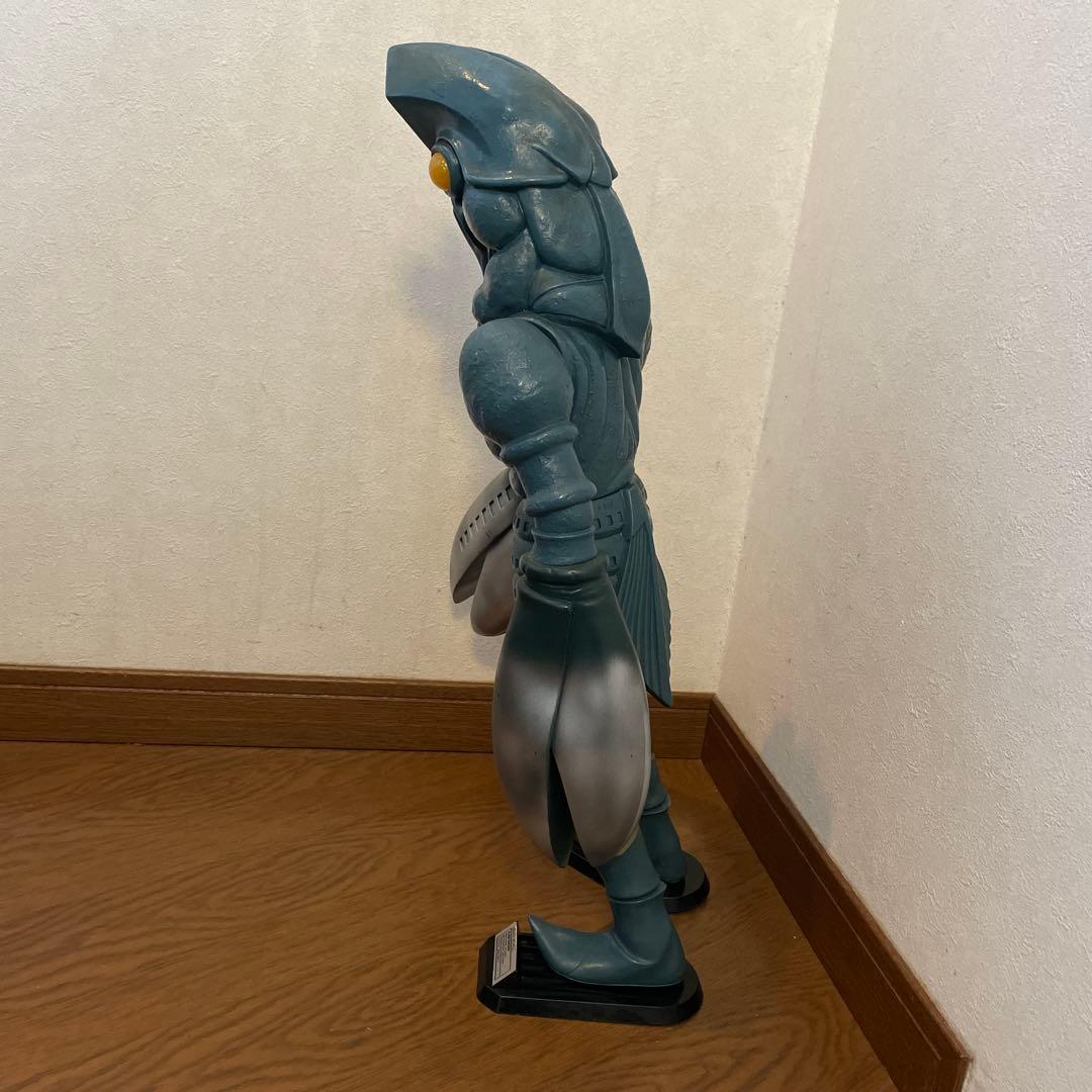 特大　バルタン星人　ソフビ フィギュア台座付き　円谷プロ 希少63㎝