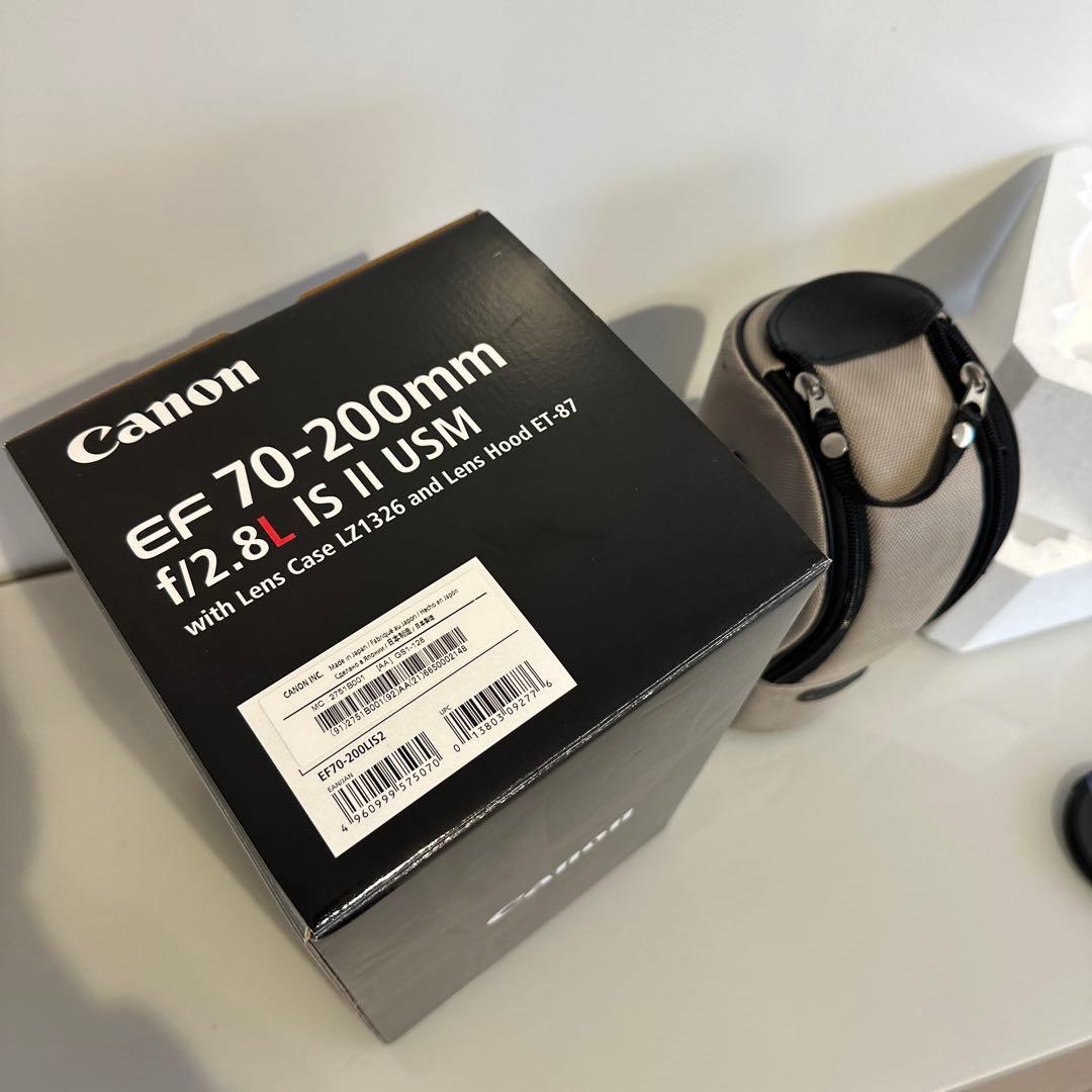 レンズ(ズーム) Canon EF 70-200mm f/2.8L IS II USM