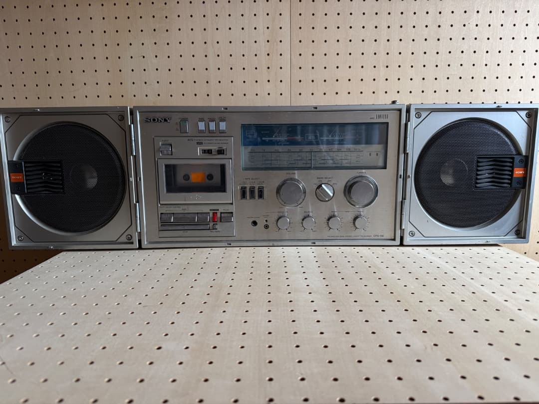 SONY ソニー CFS-88 折り畳みステレオラジオカセット