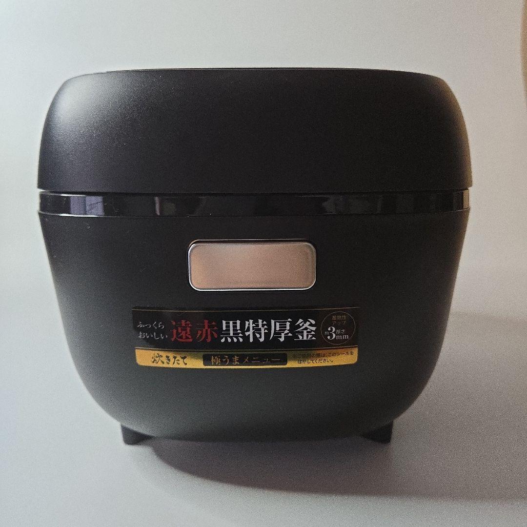 タイガー魔法瓶(TIGER) 炊飯器 3合 マットブラック JBS-A055KM