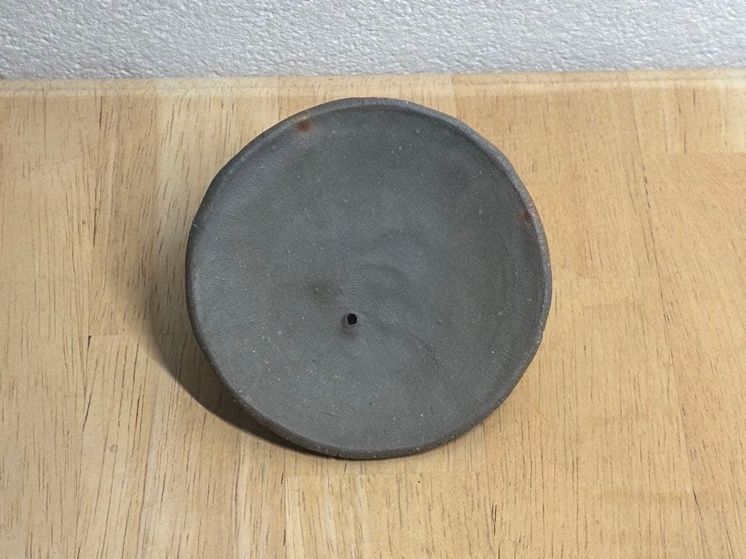 80.備前焼 宝瓶 登り窯 白桃 はくとう 桃 手びねり 急須