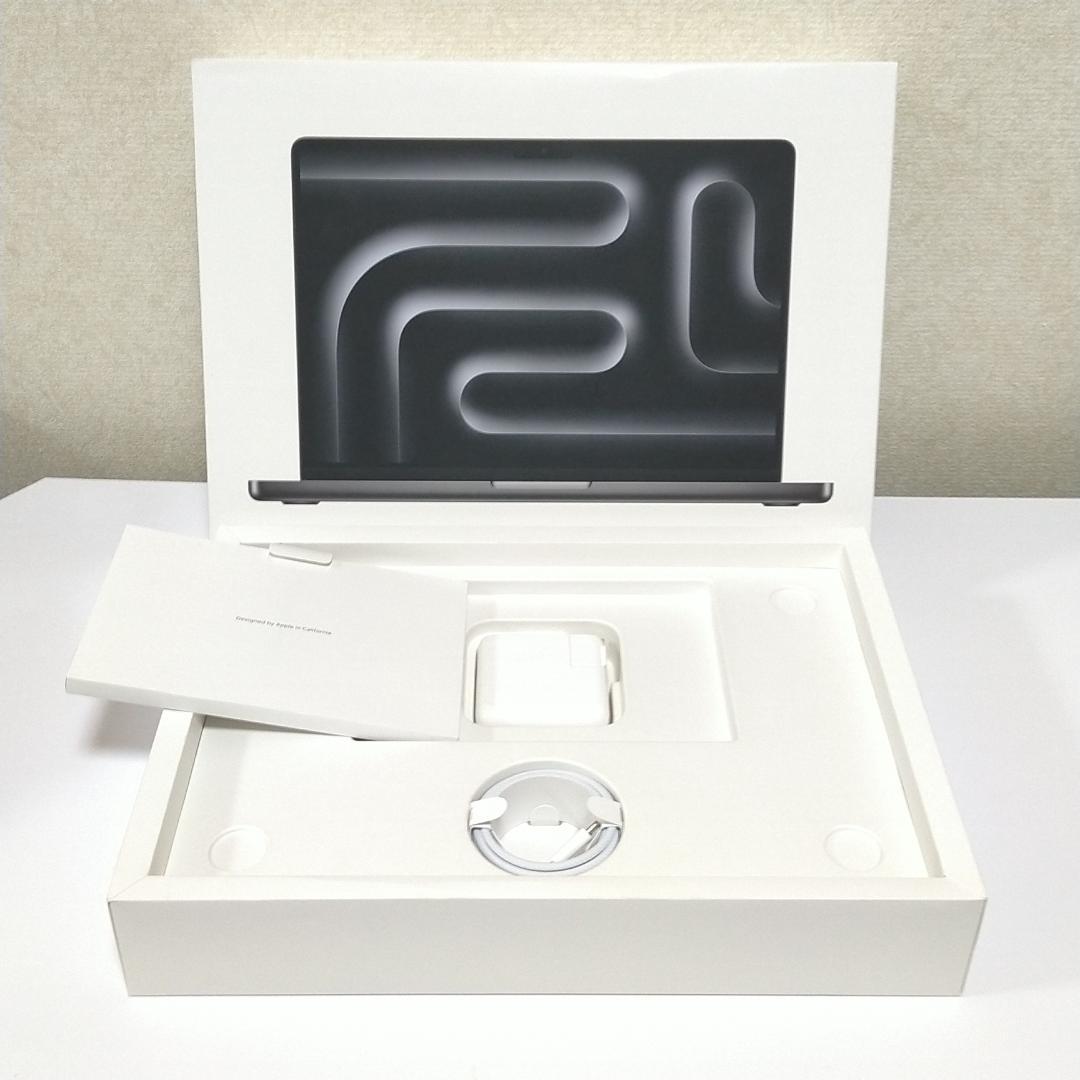 超美品 14インチMacBookPro 2023 M3Pro/18GB ブラック