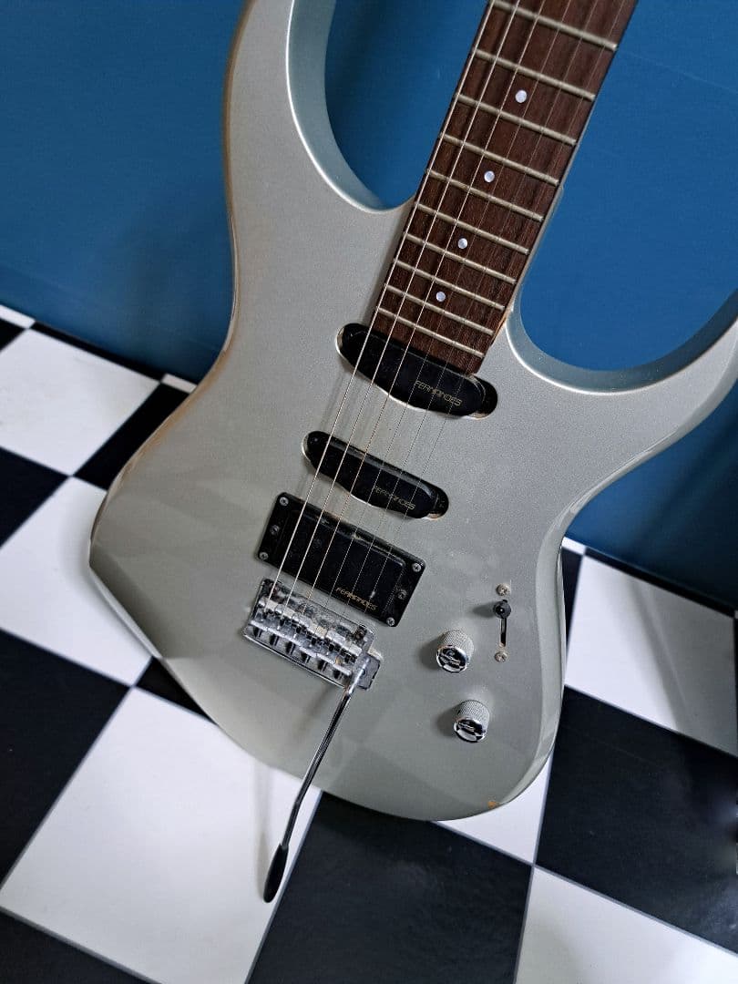 FERNANDES エレキギター シルバー FGZ-1C