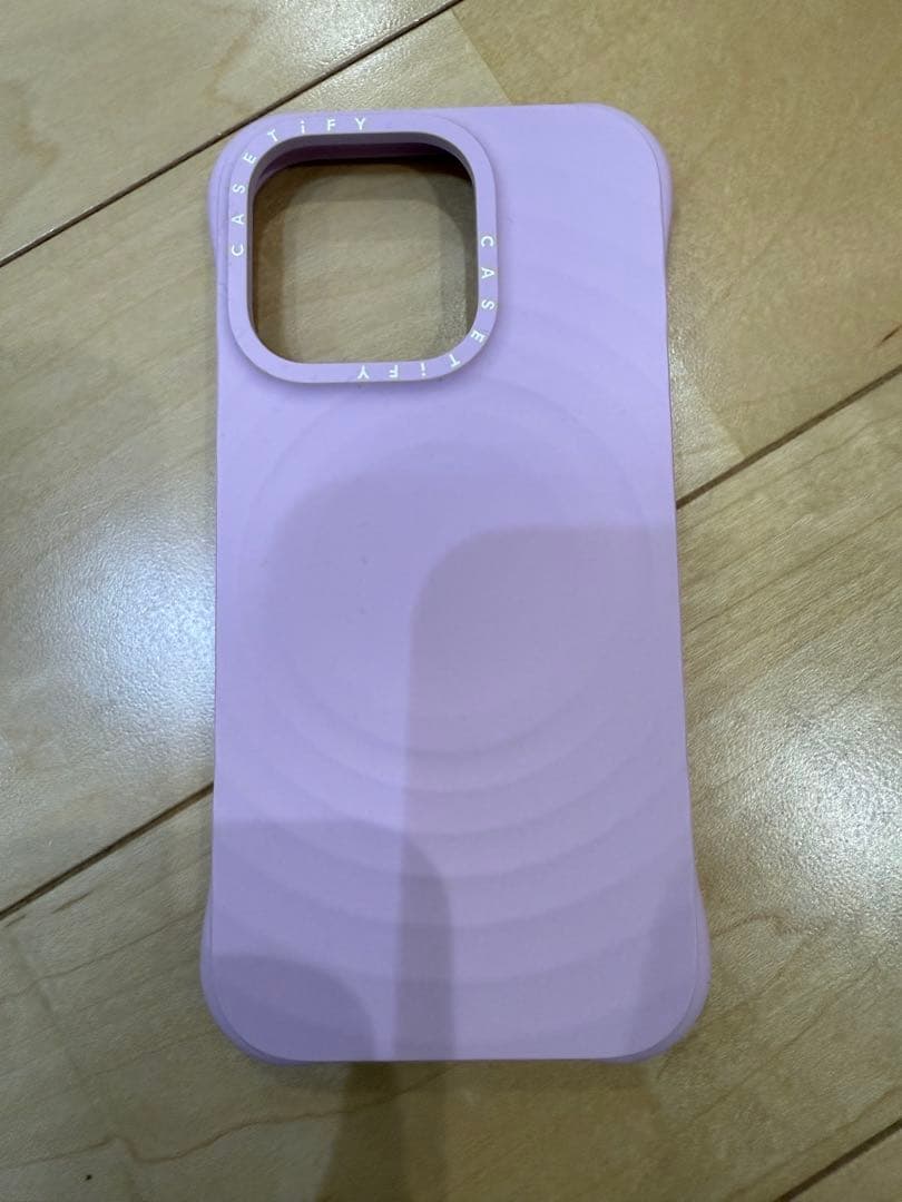 CASETiFY ウェーブシリコンケース iPhone16 Pro ピンク
