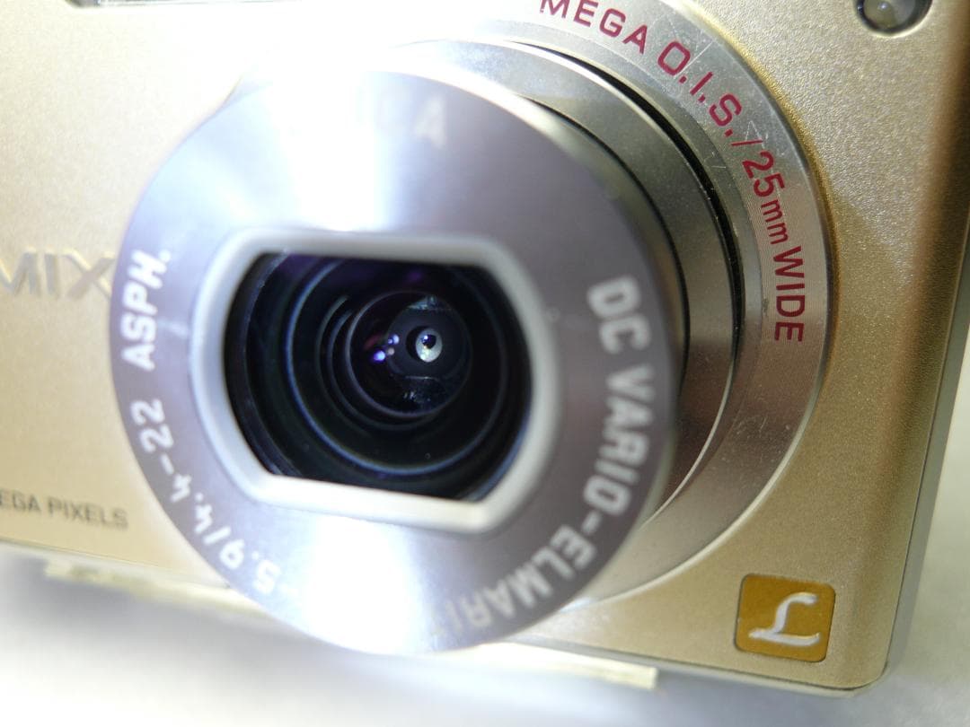 LUMIX★DMC-FX40⚠️必読有⭕️箱入完品⭕️安心の実働品★ゴールド