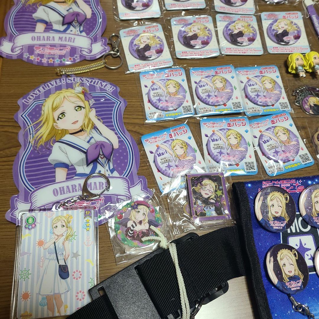 ラブライブサンシャイン 小原鞠莉 痛バ メッセンジャーバッグ HPT 缶バッジ