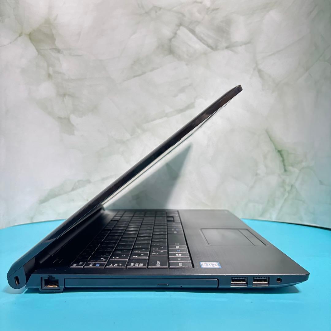 6世代Corei3【Office付】メモリ8GB★東芝★爆速新品SSDノートPC
