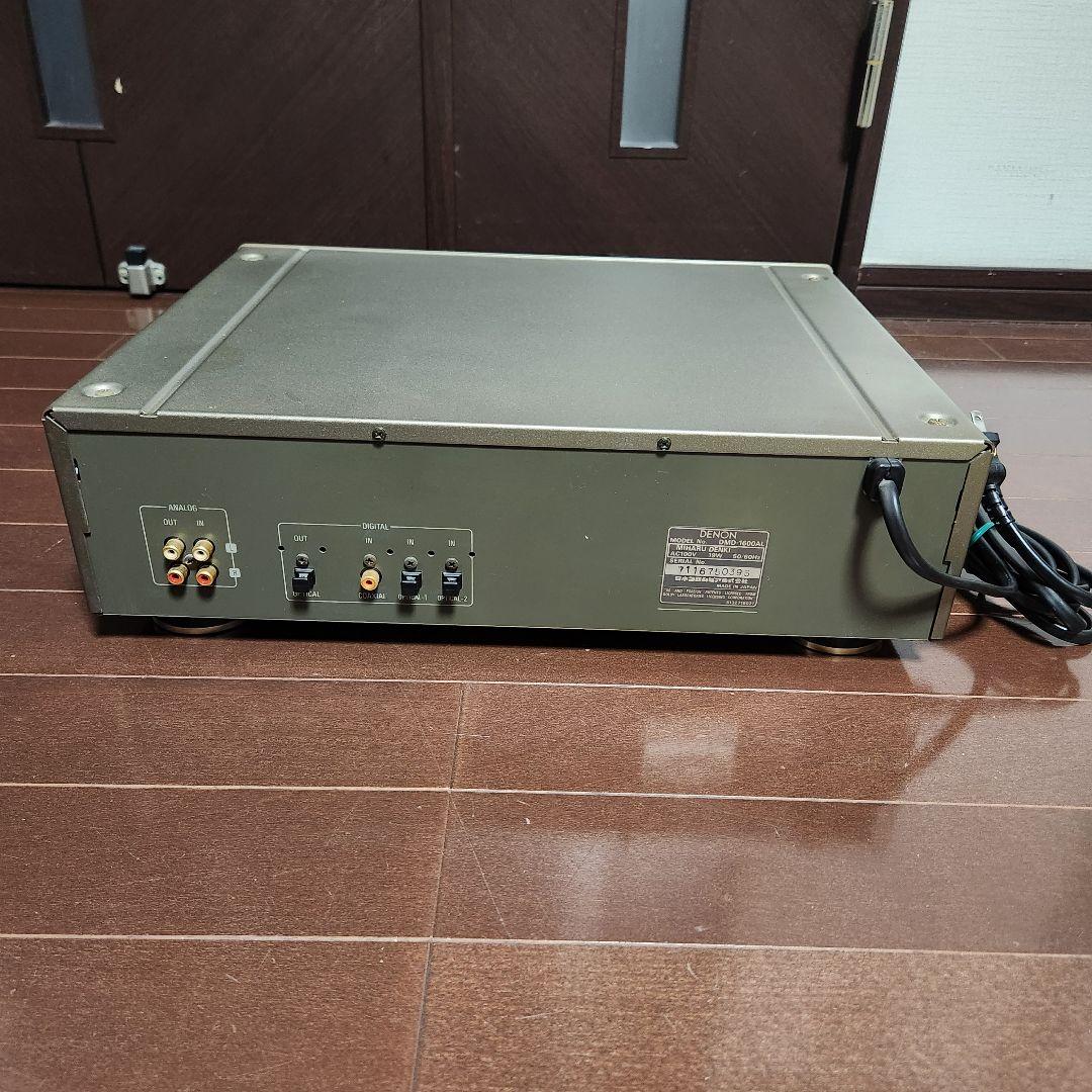 【美品】DENON MDレコーダー　DMD-1600AL