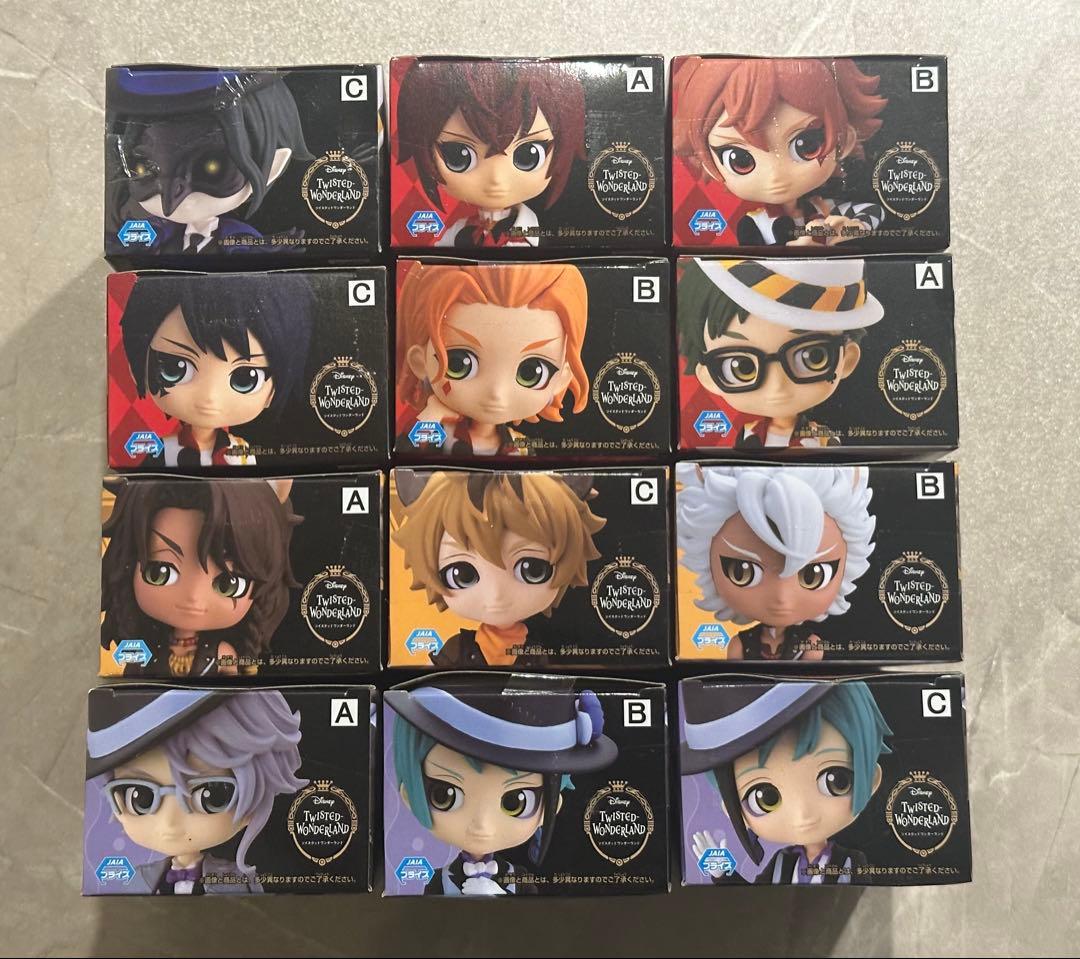 ツイステッドワンダーランド Qposket petit 12体セット