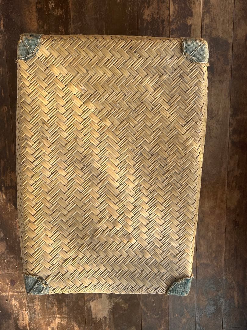 レトロ! 行李 籠 衣装ケース 古道具 バスケット ヴィンテージ