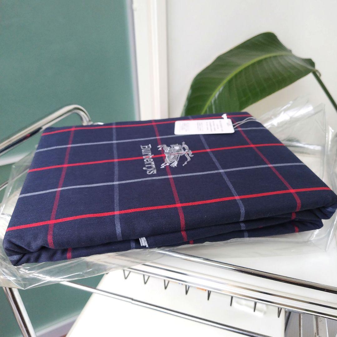 レア！未使用美品 西川産業 BURBERRYS コンフォーターケースS ネイビー