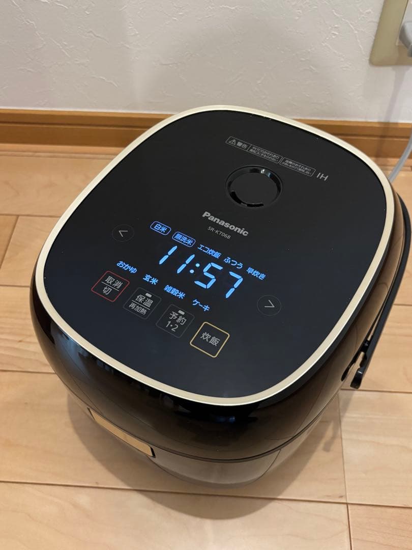 IH炊飯器(Panasonic)+湯沸器(メリタ)ブラック