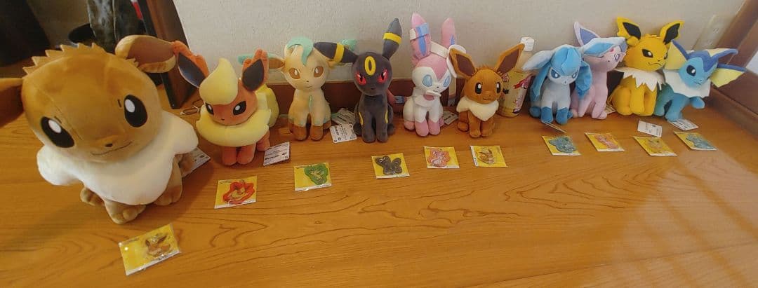 ポケモン ぬいぐるみ　イーブイと進化系　22点まとめ売り